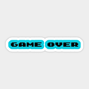 Game Over Sticker